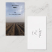 Bauernhoffeld-Visitenkarte Visitenkarte (Vorne/Hinten)