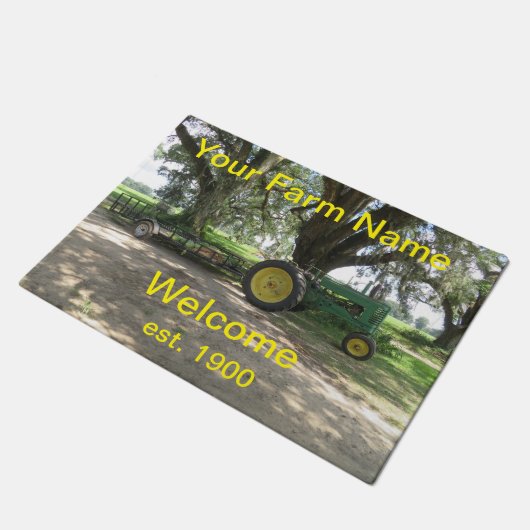 Bauernhoffußmatte Fußmatte (Schrägansicht)