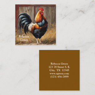 Bauernhofskarte - Majestic Glory Business Card Quadratische Visitenkarte