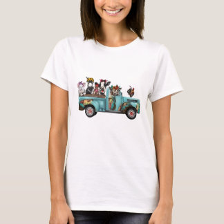 Bauernhoftier-LKW-Shirt zum Geburtstagsgeschenk fü T-Shirt