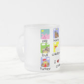 Bauernhoftier T-Shirts und Geschenke Mattglastasse (Vorderseite Links)