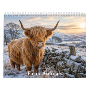 Bauernhoftiere-Kalender Kalender