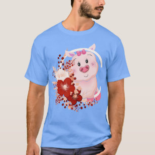 Bauernhoftierliebhaber-Geschenk Landwirt Süßes Tie T-Shirt
