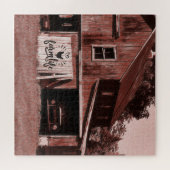 Bauernleben Antike rote Barde Puzzle (Horizontal)