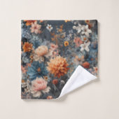 Bauernmarinekatze Badhandtuch Set (Waschlappen)