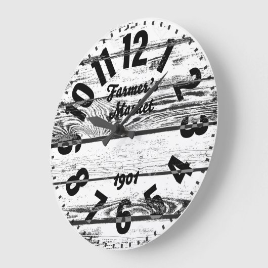 Bauernmarkt Antike Große Wanduhr (Winkel)