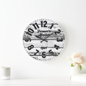 Bauernmarkt Antike Große Wanduhr (Zuhause)