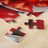 Bauernmarkt-Atmosphäre | Erdbeeren & Roma-Tomaten  Puzzle (Seite)