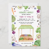 Bauernmarkt Einladung (Vorderseite)