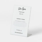 Bauernmarkt, Festival, Kunsthandwerk - Warenzeiche Sockelschild (Vorderseite)