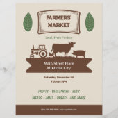 Bauernmarkt Flyer (Vorne)