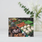 Bauernmarkt, Louans, Bresse Postkarte (Stehend Vorderseite)