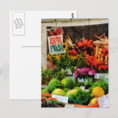 Bauernmarkt Postkarte (Vorne/Hinten)