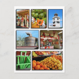 Bauernmarkt Postkarte