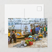 Bauernmarkt Postkarte (Vorne/Hinten)