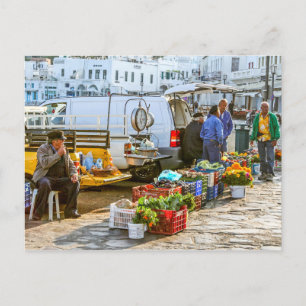 Bauernmarkt Postkarte