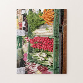 Bauernmarkt Puzzle, 28 cm x 36 cm, 252 Teile Puzzle