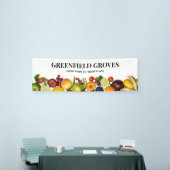 Bauernmarkt-Verkäufer Frischwaren-Promotion Banner (Messeveranstaltung)