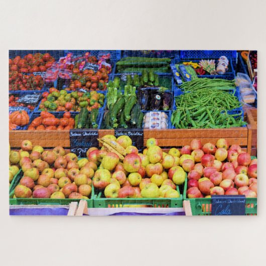 Bauernmarktauswahl - 20x30 - 1014 Stk. Puzzle (Horizontal)