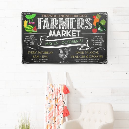 Bauernmarktbanner Banner (Insitu)