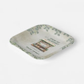 Bauernmarktplatz Begrüßungsstand Brautparty Pappteller (Gewinkelt)