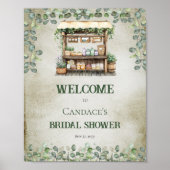 Bauernmarktplatz Begrüßungsstand Brautparty Poster (Vorne)