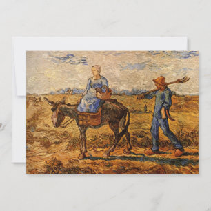 Bauernpaar von Vincent van Gogh Einladung