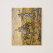 Bauernpaar von Vincent van Gogh zur Arbeit Puzzle (Vertikal)