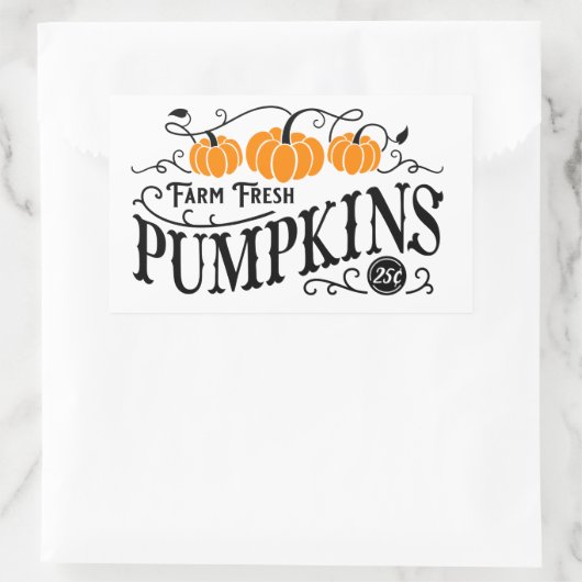 Bauernpumpenpfanne Rechteckiger Aufkleber (Tasche)