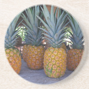 Bauernreihe - Ananas-Untersetzer Getränkeuntersetzer