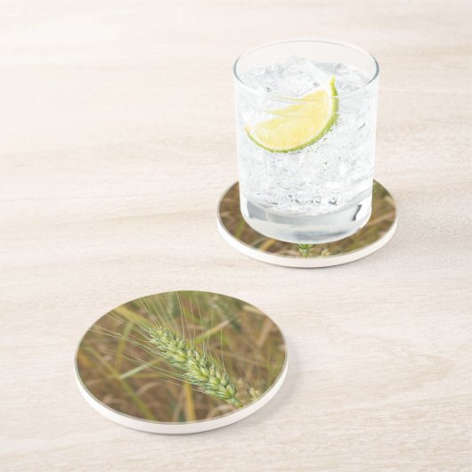 Bauernreihe - Bartweizen in GA Untersetzer (Seite)