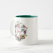 Bauernsammlung | Holiday Foto Collage Zweifarbige Tasse (Vorderseite Links)