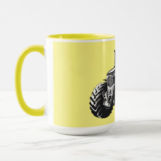 Bauernschlepper Perfekter Maschinenbau des Bauern Tasse (Links)