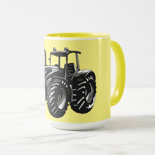 Bauernschlepper Perfekter Maschinenbau des Bauern Tasse (VorderseiteRechts)