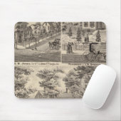 Bauernsitz von George Nebeker Mousepad (Mit Mouse)