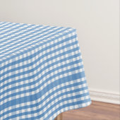Bauernstil Blau und Weiß Gingham Tischdecke (Beispiel)