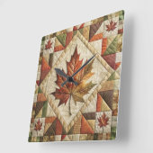 Bauernstil: Fallleere der Wall-Uhr Quadratische Wanduhr (Winkel)