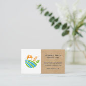 Bauernsymbol Visitenkarte (Stehend Vorderseite)