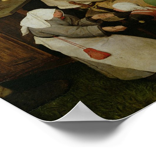 Bauerntanz, 1568 poster (Ecke)