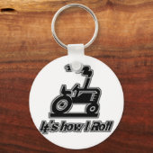 Bauerntracker Rolle Schlüsselanhänger (Vorderseite)