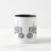 Bauerntraktor - zweiseitig tasse (Zentrum)