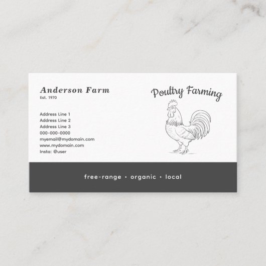 Bauernumlaufprogramm Visitenkarte (Vorderseite)