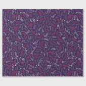 Bauernviolett, lila, rustikal, rustikal geschenkpapier (Flach)