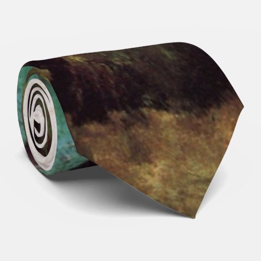 Bauernwoman Digging von Vincent van Gogh Krawatte (Gerollt)