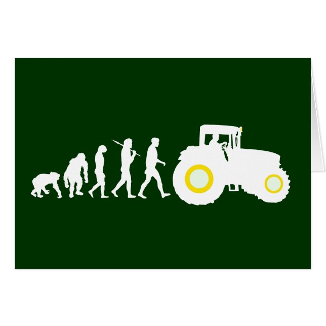 Bauers-Evolution der Landwirtschaft der (Vorderseite (Horizontal))