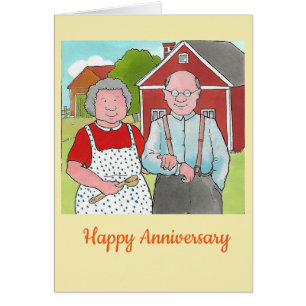 Bauers-Jahrestagskarte