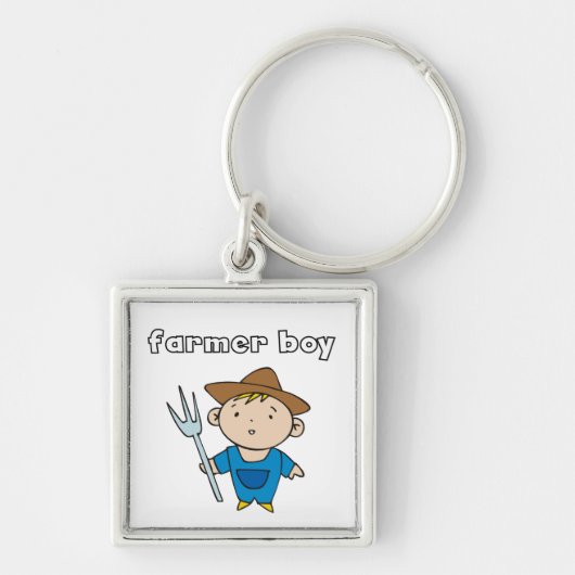 Bauers-Junge Schlüsselanhänger (Vorne)