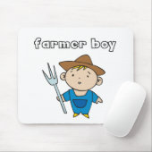 Bauers-Jungen-T-Shirts und Geschenke Mousepad (Mit Mouse)