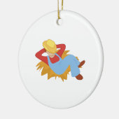 Bauers-Mann Keramik Ornament (Links)