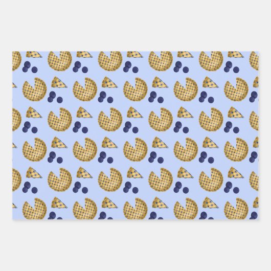 Bauer's Market Blueberry Pie Summer Housewarming Geschenkpapier Set (Vorderseite 3)